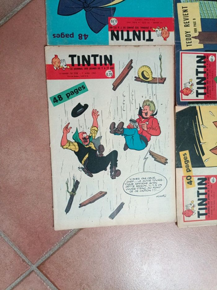Tintin hebdomadaires - photo numéro 8