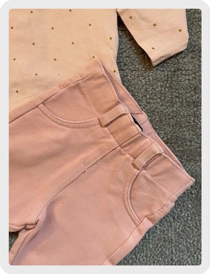 Kiabi Ensemble Bébé Fille Rose 3 mois/62 cm - photo numéro 3