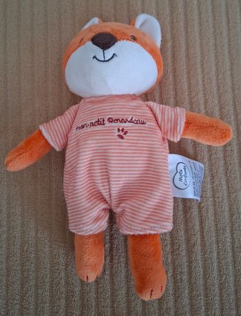 Doudou/Peluche Renardeau Mots d'Enfants 