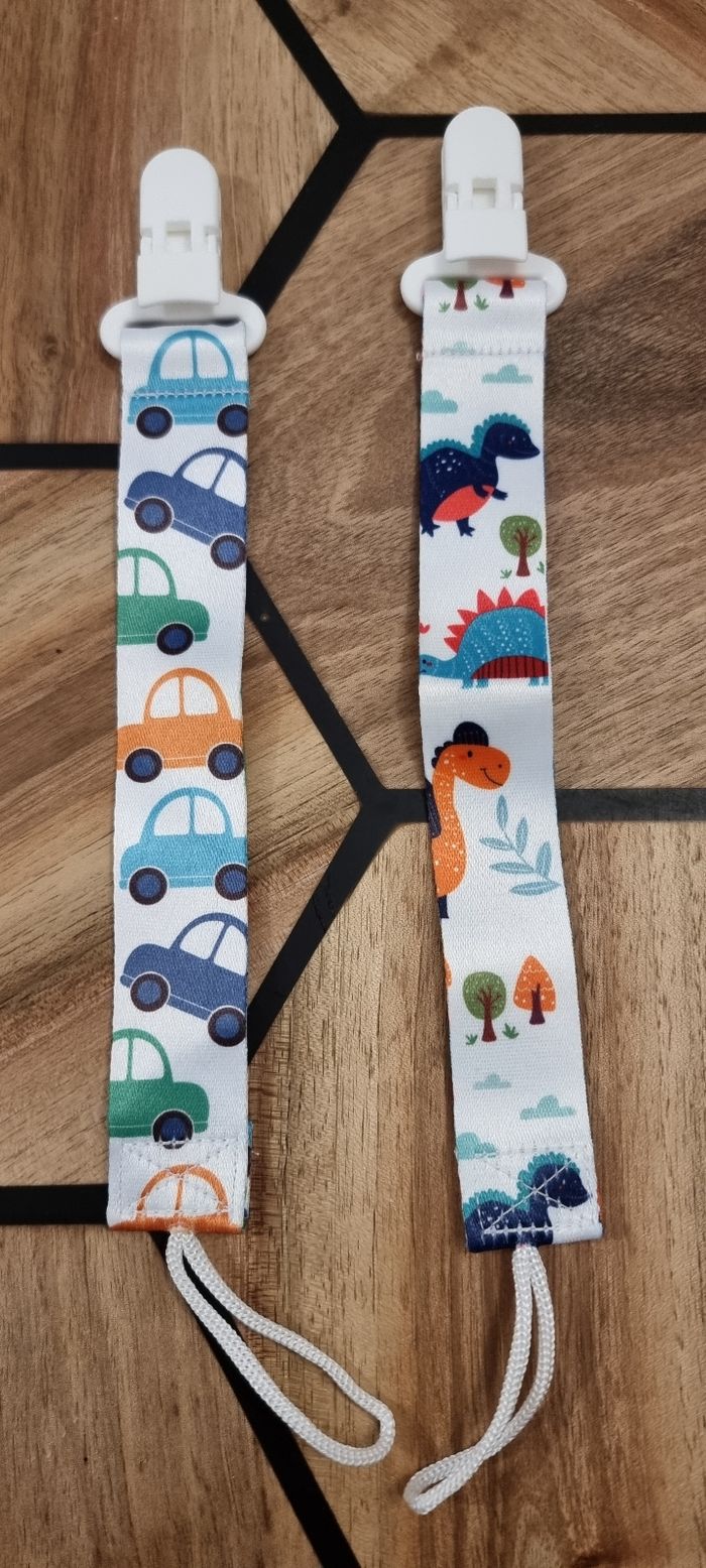 Lot de 2 attaches tétines pour bébé - photo numéro 3