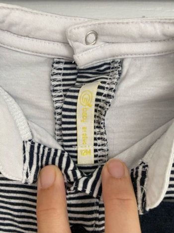 T shirt body garçon 12 mois - photo numéro 2