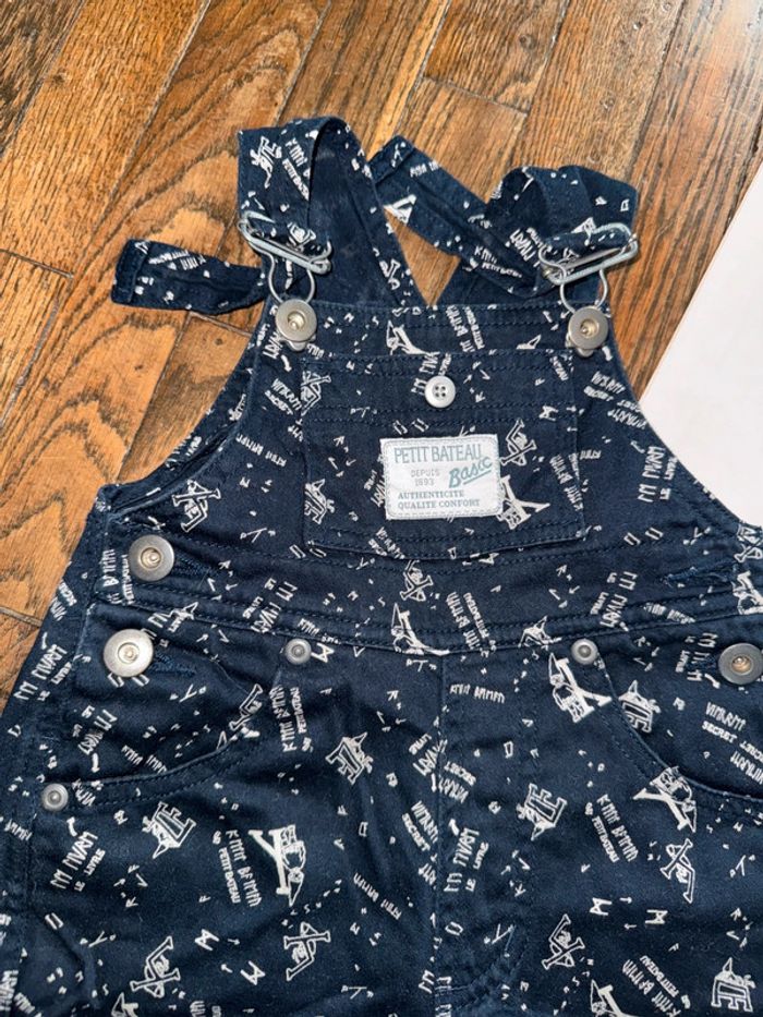 Salopette petit bateau 6 mois - photo numéro 2