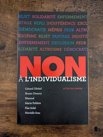 Non à l'individualisme