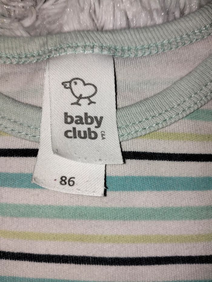 Lot de 2 bodys 18 mois Petit bateau/ Baby Club - photo numéro 3
