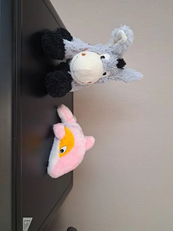 2 peluches