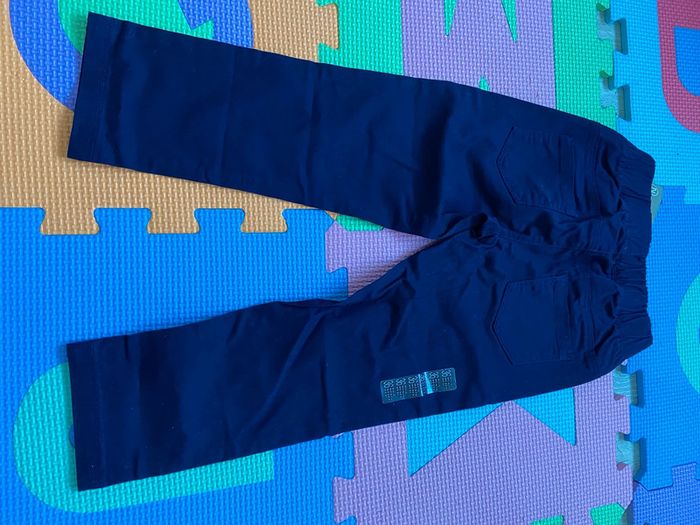 Pantalon tregging bleue marine 3 ans - photo numéro 2