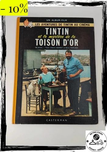 Tintin et le Mystère de la Toison d'Or - Edition 1962 - Hergé - BE - rare