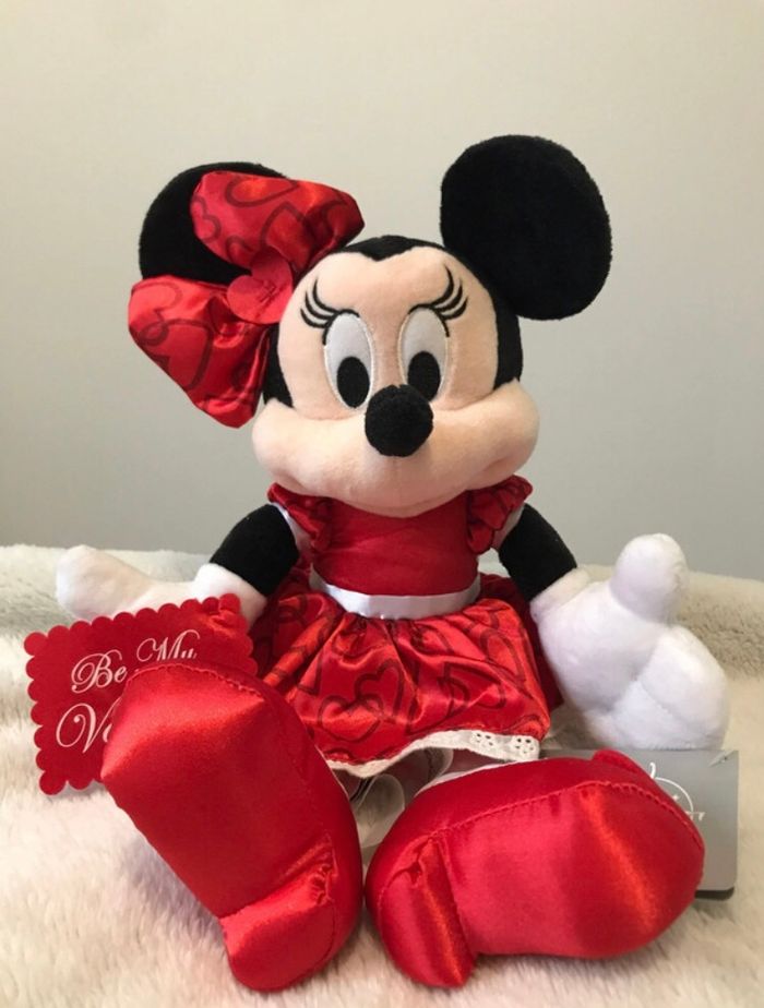 Peluche Minnie St Valentin Disney Store