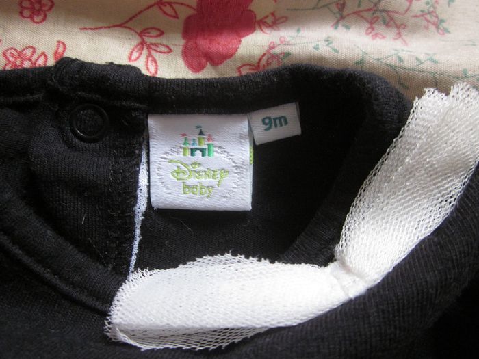 Robe Minnie noire avec tulle 9 mois - photo numéro 3