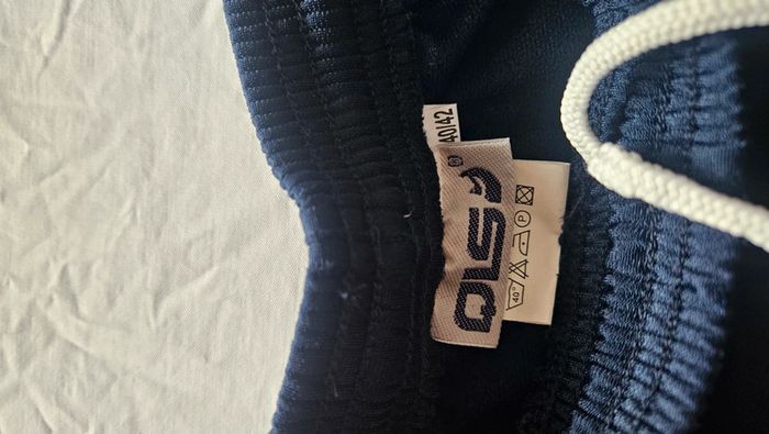 Pantalon de jogging QLS bleu marine et bleu- Taille 40/42 - photo numéro 4