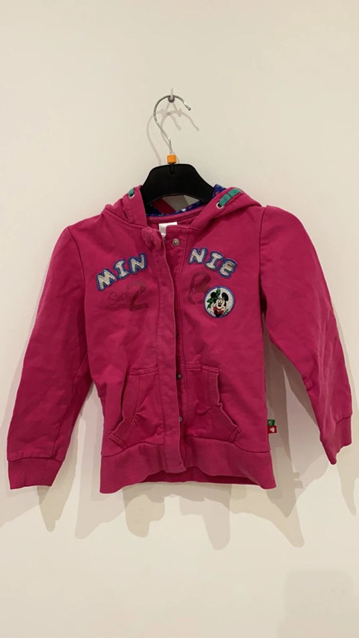 Veste à pression à capuche Disney