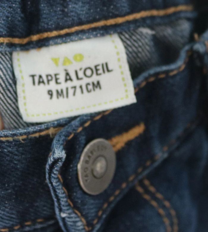 Ensemble haut Vertbaudet et chemise/pantalon/gilet Tape à l'oeil 9 mois - photo numéro 4