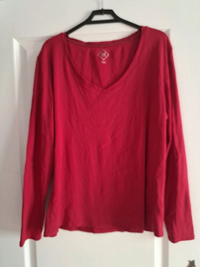 T-shirt rouge XXL