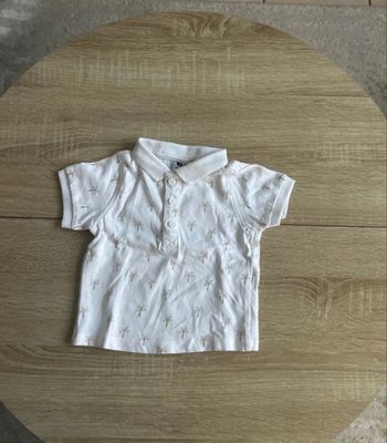 T-shirt polo garçon neuf 6 mois 