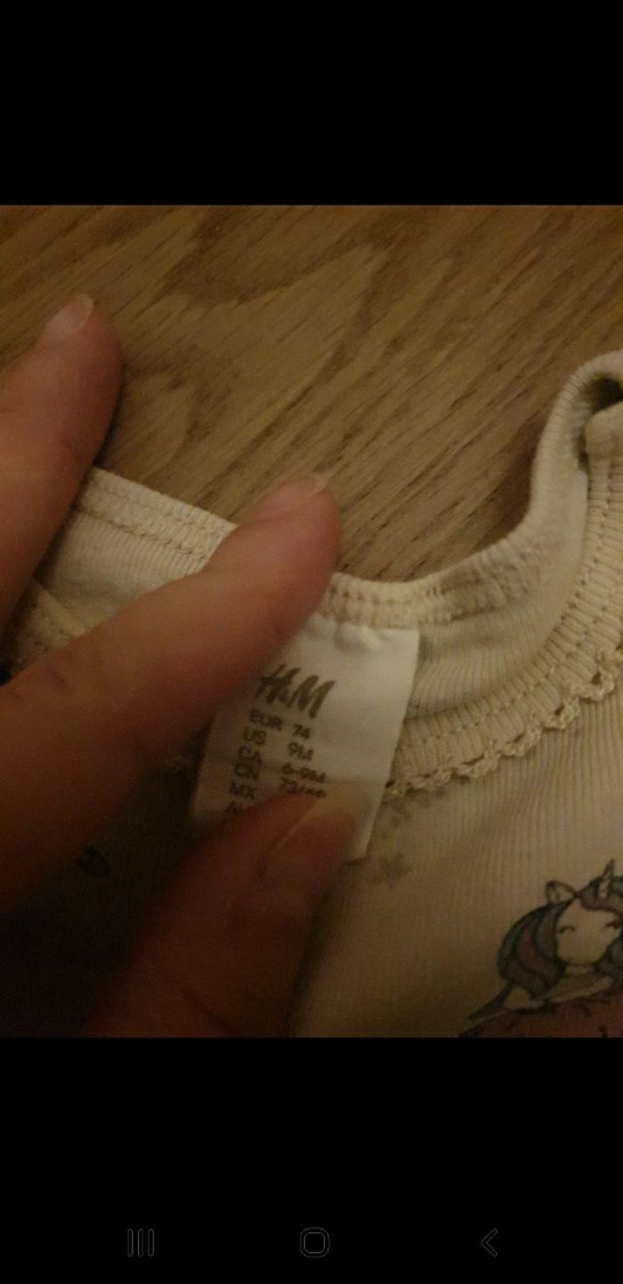 Lot hauts manches longues taille 74 - photo numéro 7