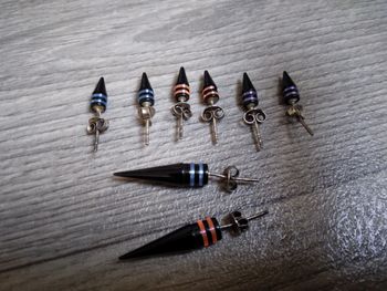 Lot boucles d'oreilles pic