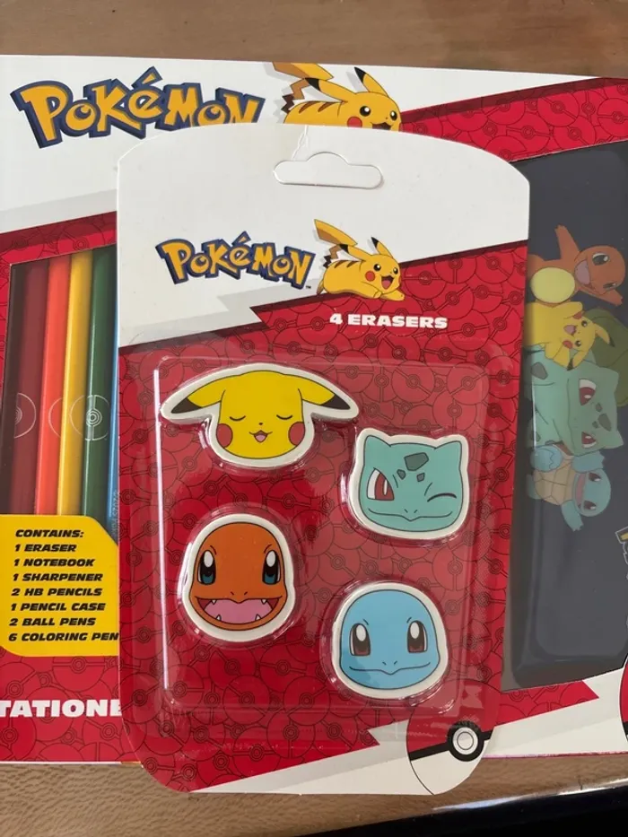 Set fournitures Pokémon - photo numéro 3