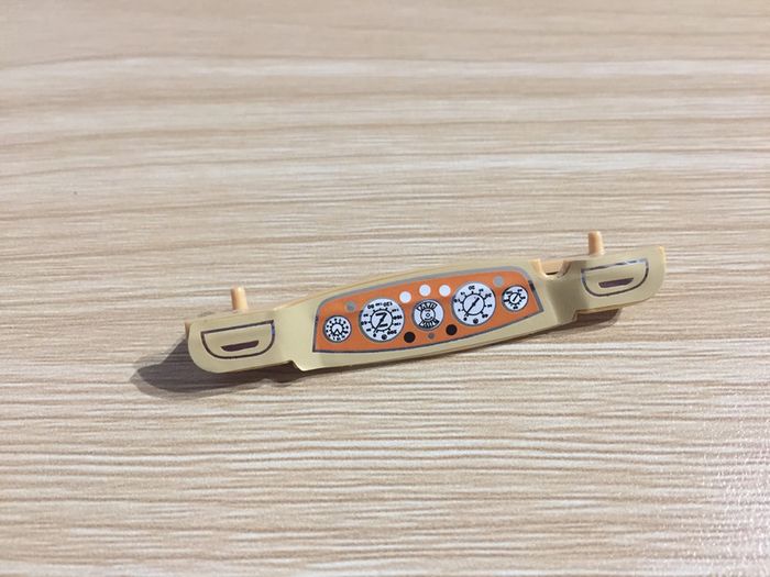 Tableau de bord pièce détachée miniature Mercedes Benz 500 K 1936 Burago 1/20 1/20e 1/20eme #A46