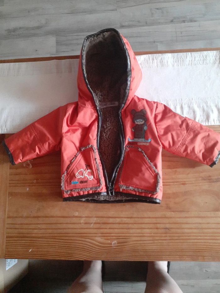 Manteau impermeable et chaude 3mois