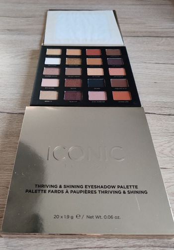Palette maquillage thriving & shining iconic london