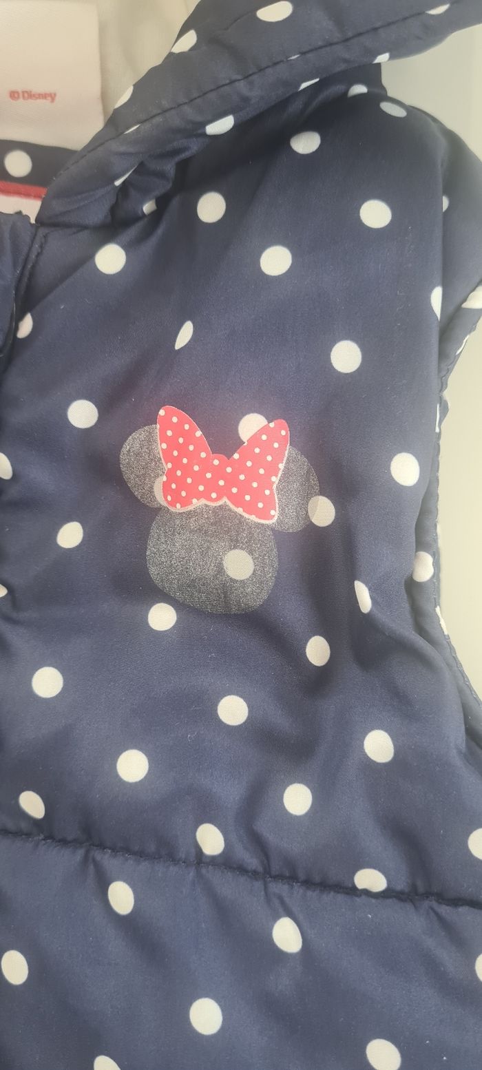 Doudoune sans manche minnie - photo numéro 2