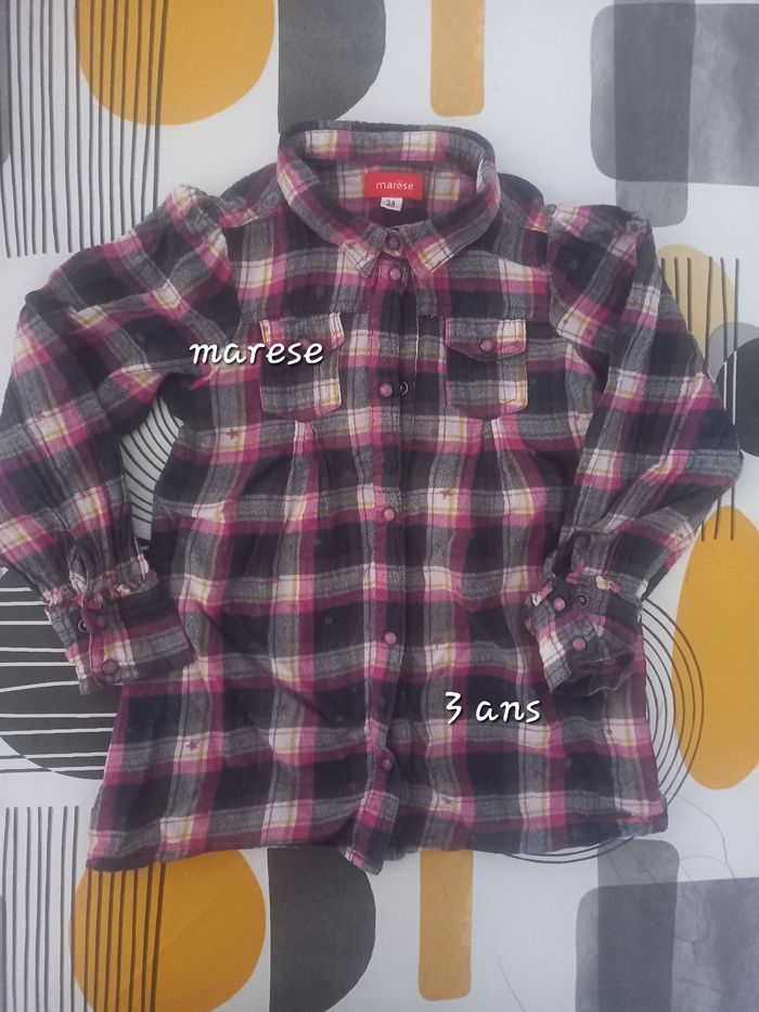 Chemise 3 ans