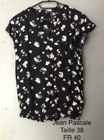 Blouse imprimée Jean Pascale Taille 40