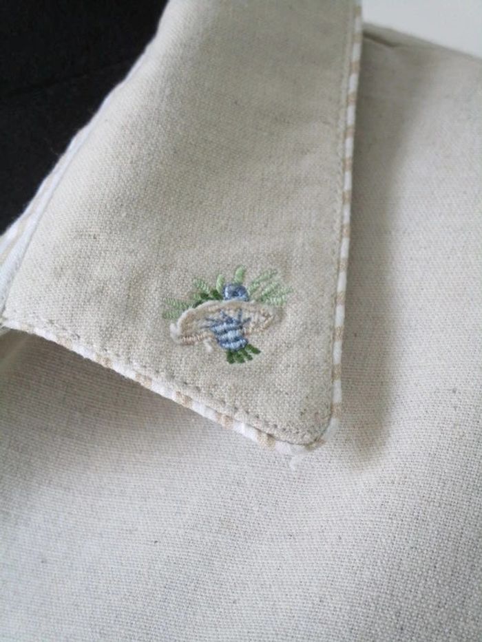 Chemise beige vintage voiture 44 TBE - photo numéro 6