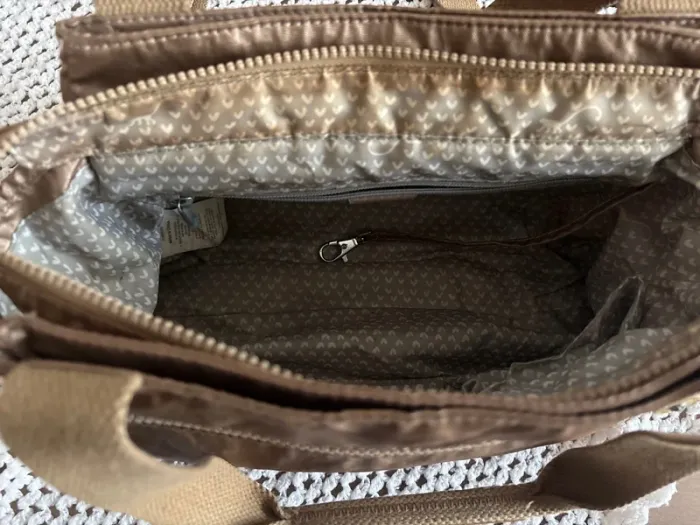 🛑 sac à main marron doré 🛑 kipling - photo numéro 7