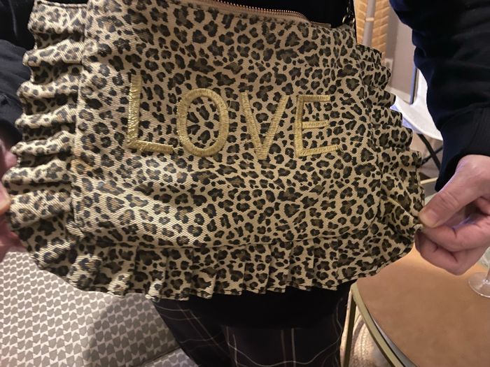 Superbe sac bandoulière panthère très original