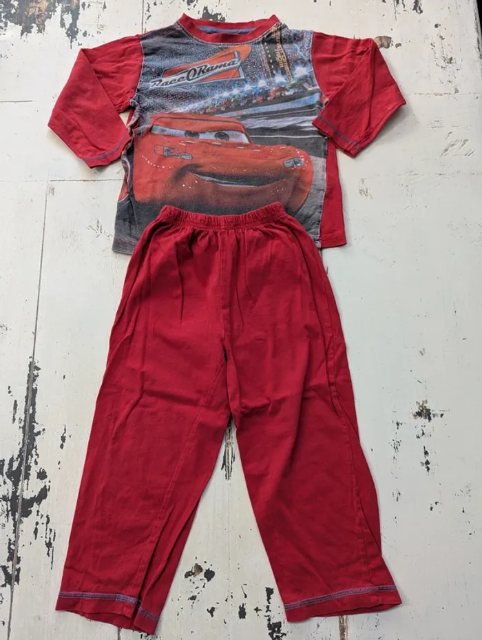 Lot de 3 pyjamas à manches longues Disney Pixar garçon – Buzz l’Éclair & Cars – Taille 4/5 ans - photo numéro 9