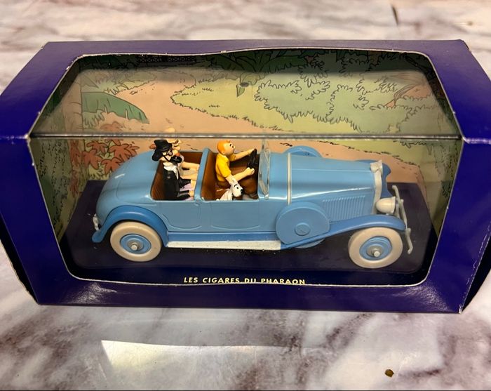 Voiture Lincoln Torpedo Tintin des Cigares du Pharaon Atlas - photo numéro 3