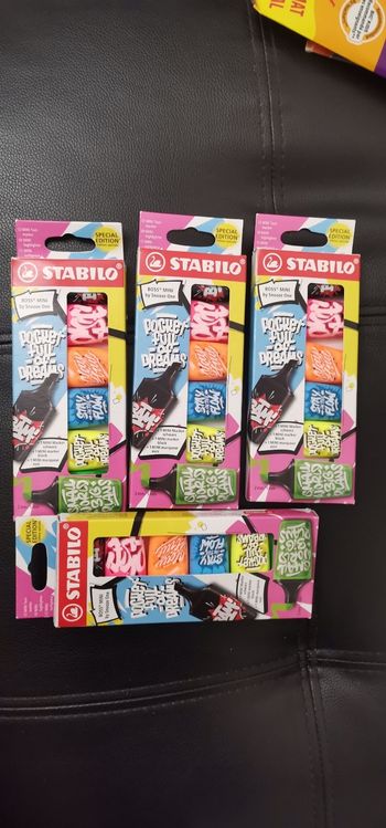  4 Lots mini surligneur 