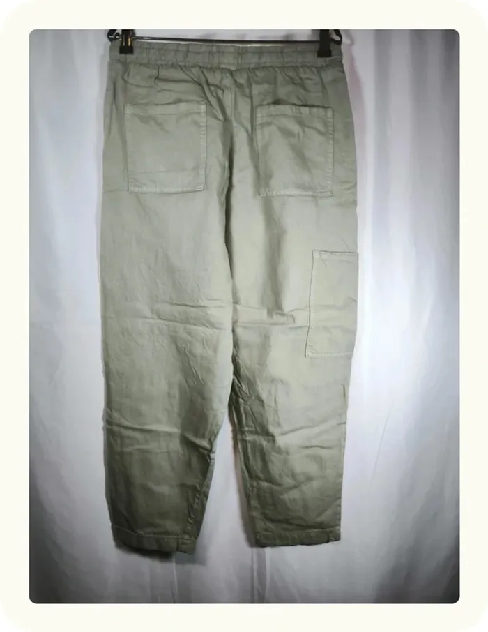 Pantalon léger été homme Bershka Taille M 38 - photo numéro 4