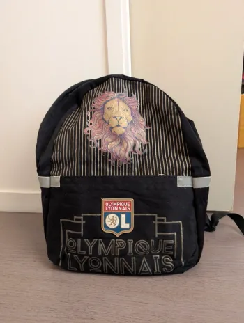 Sac à dos cartable Olympique Lyonnais