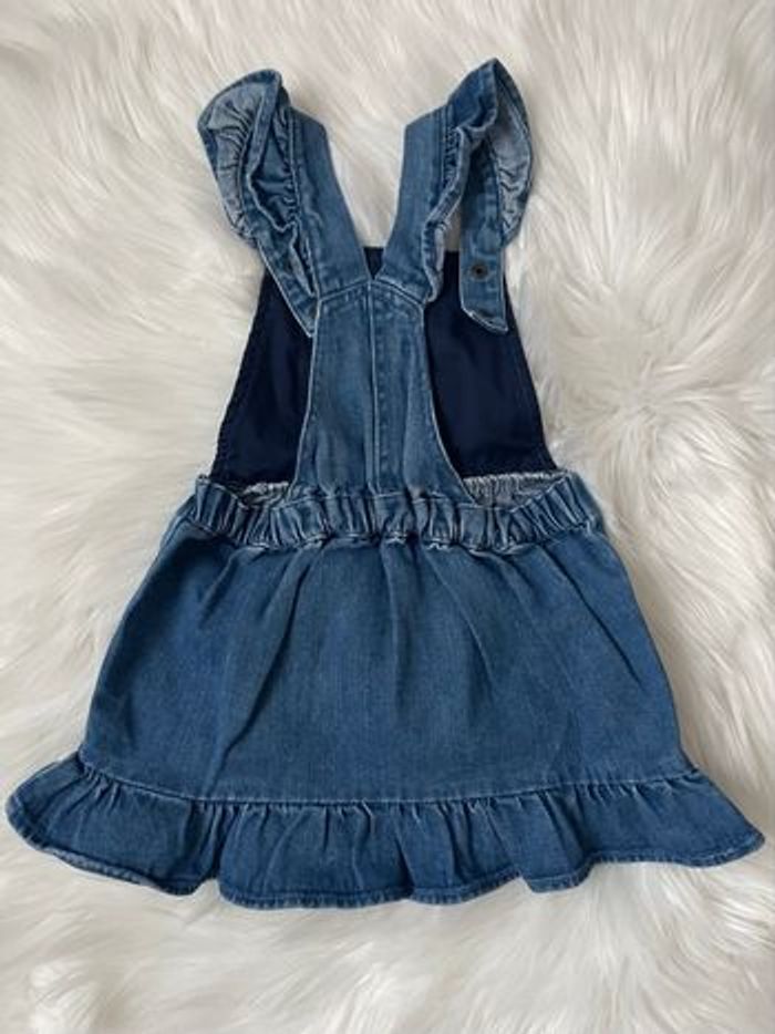 Salopette en jean bébé fille 18mois Creeks - photo numéro 2