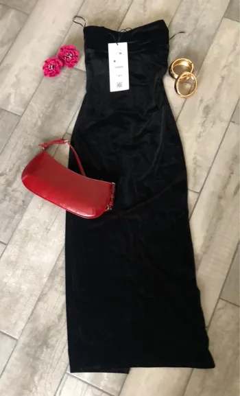 Robe longue bustier bershka neuve taille XS