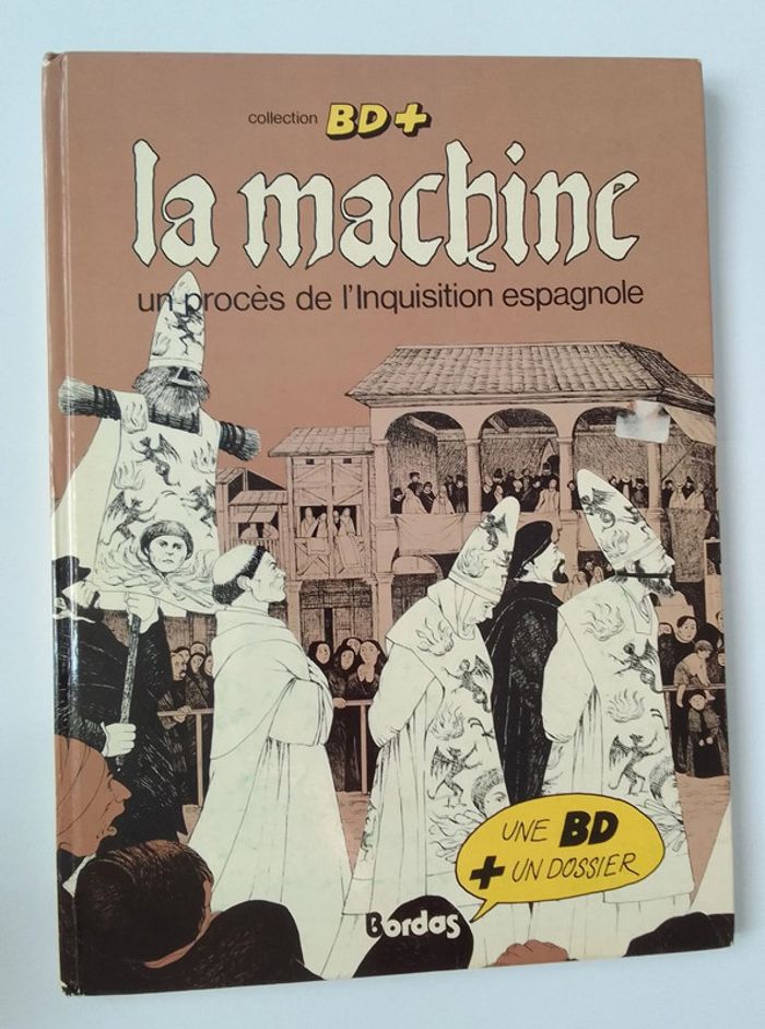 BD - La machine un procès de l'Inquisition espagnole