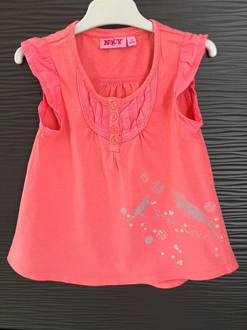 Débardeur rose Kiabi 3 ans