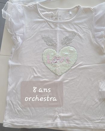 8 ans débardeur t-shirt orchestra