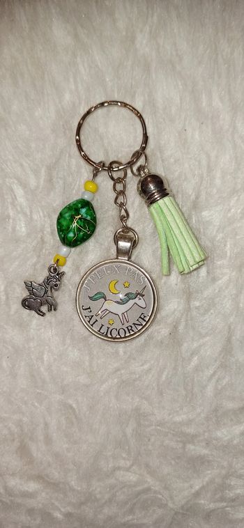 Porte clé humour Licorne