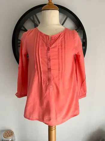 Chemise Kiabi corail