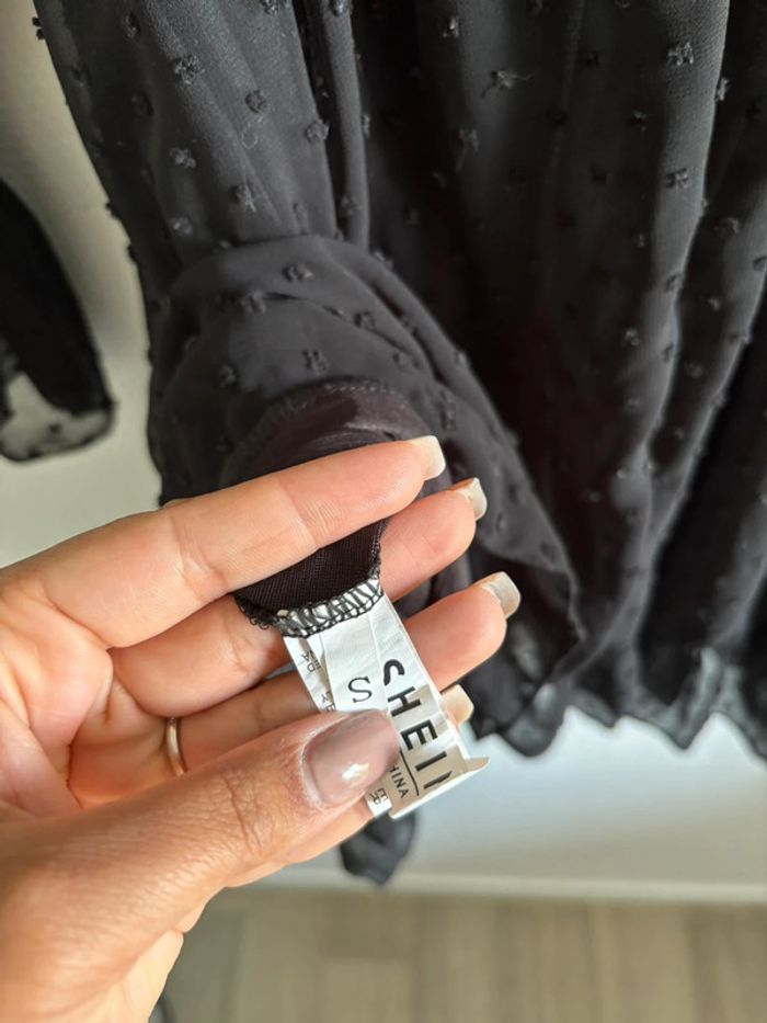 Robe à pois noire - photo numéro 5