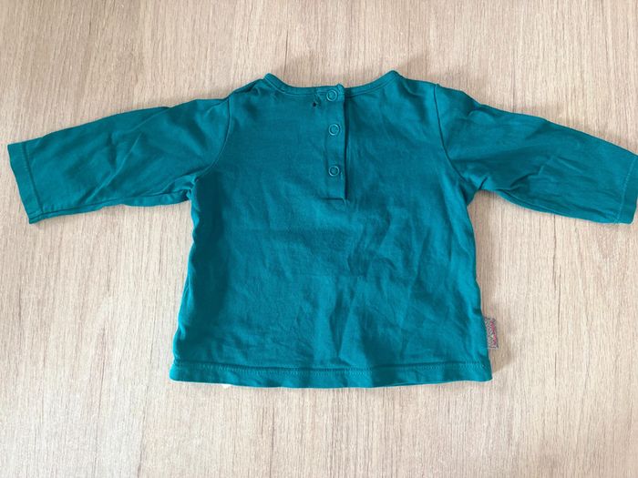 T-shirt manches longues - 3 mois lot de 2 - photo numéro 2