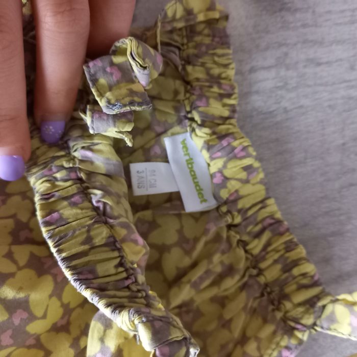 Robe verte papillon verbaudet - photo numéro 2