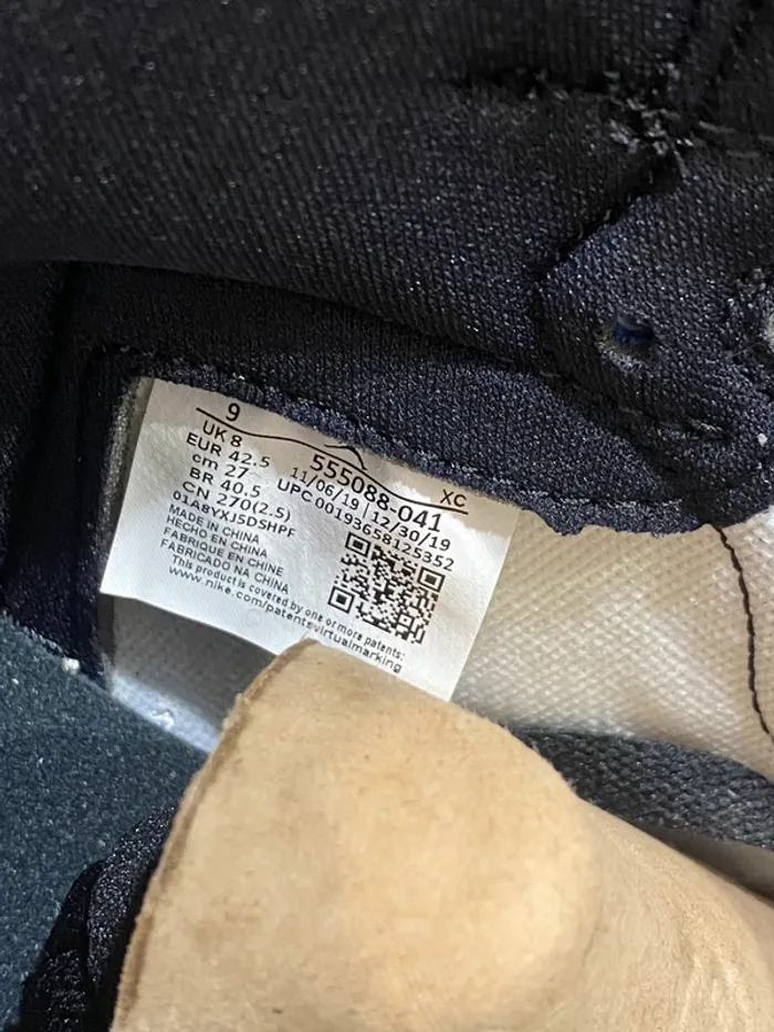 Jordan 1 rétro high og Royal Toe 9us neuf - photo numéro 8