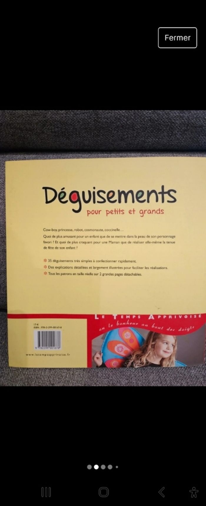 Livre couture déguisement - photo numéro 1
