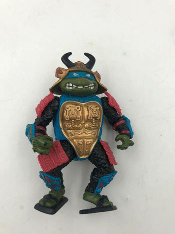 Figurine Tortue Ninja Leonardo Samurai Mirage studios Playmates Toys 1990