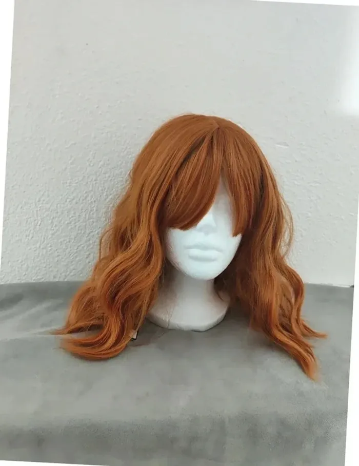 Perruque Naturelle Rousse Glamour Tendance - photo numéro 2