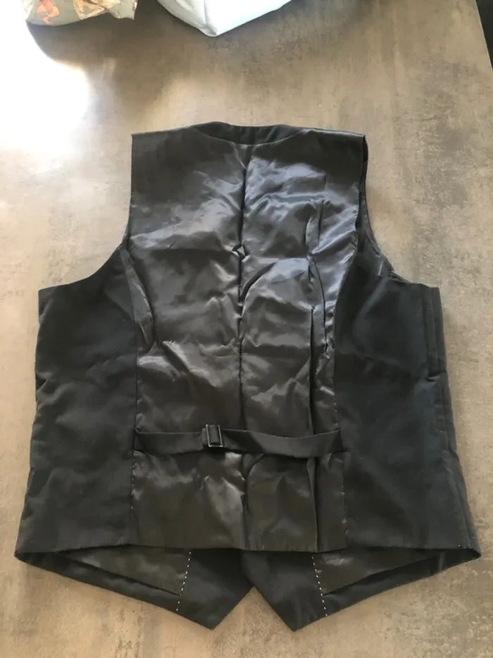 Gilet noir costume celio - photo numéro 2
